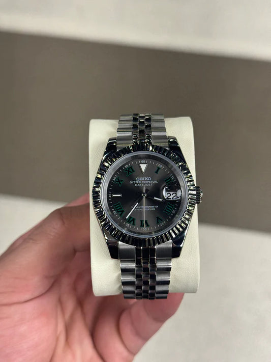 Green Roman Numeral Dial